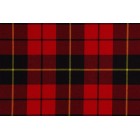 House of Edgar Heavy Weight Clan Tartan - Wallace Red Modern